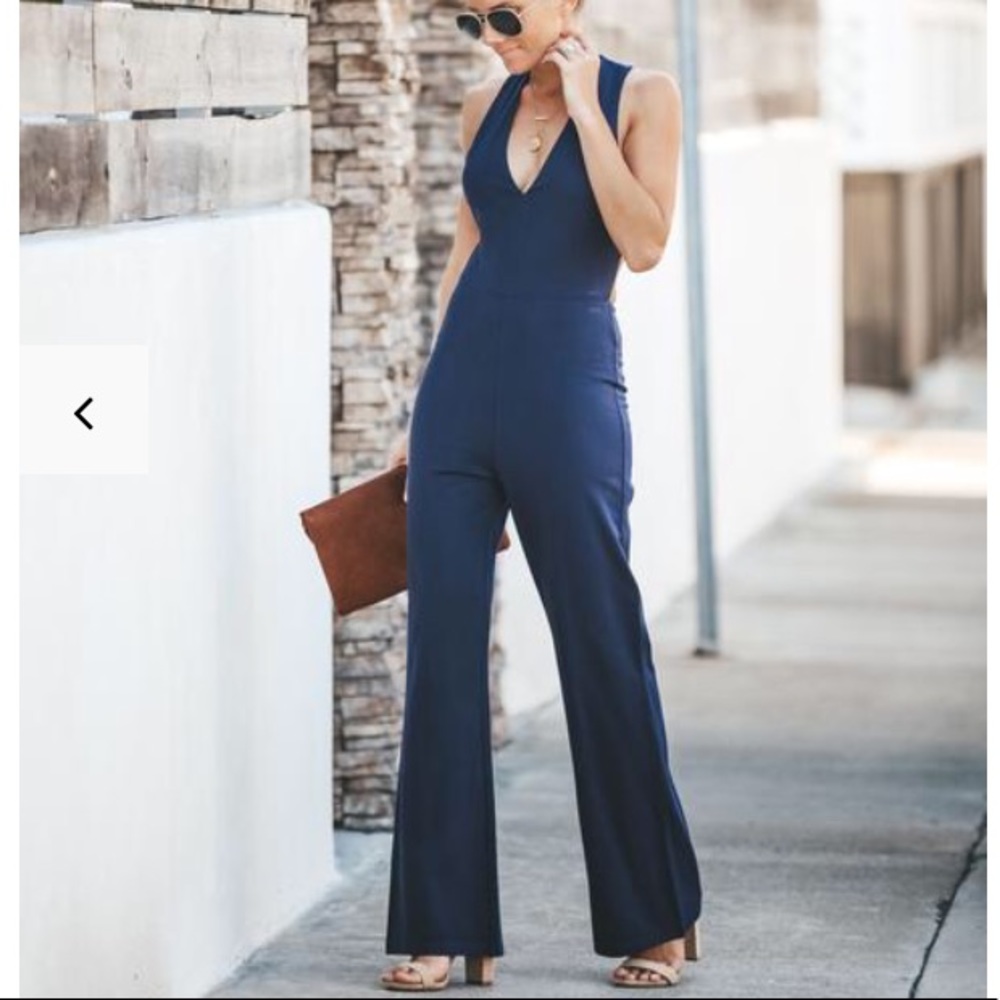 NWOT Vici “Lookin Like Trouble Jumpsuit”